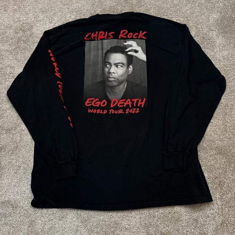 Chris Rock 2022 Ego Death World Tour Long Sleeve Shirt XL